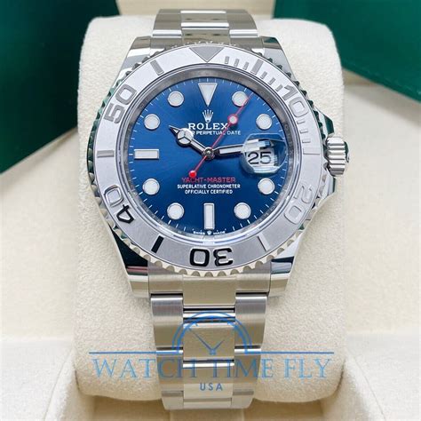 rolex yacht master 40 blue dial for sale|More.